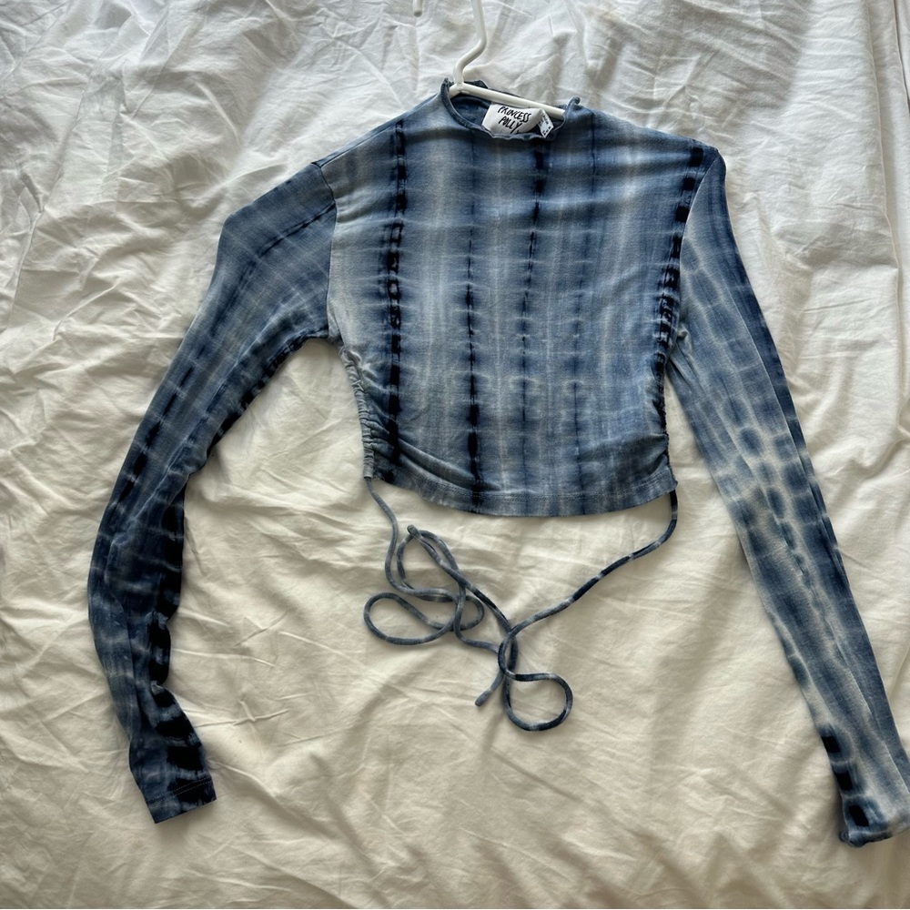 princess polly long sleeve cropped top